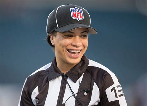 Maia Chaka Makes History As The First Black Woman NFL Referee