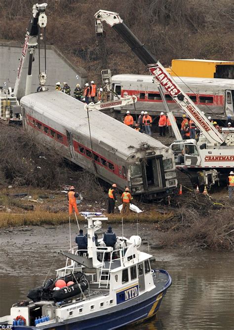 New York train crash investigators reveal it was traveling at 82mph ...