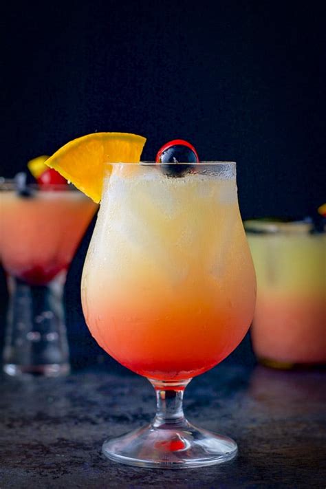 Tequila Sunrise Cocktail - VARIOUS RECIPES MOM'S