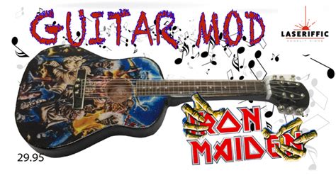 Iron Maiden Acoustic Guitar – Laseriffic