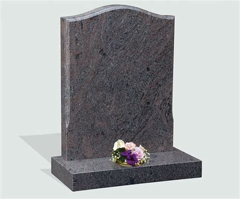 Polished Paradiso Granite Headstone | Memorials of Distinction ...