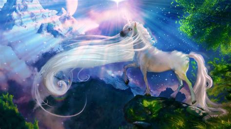 unicorn wallpaper hd,cg artwork,fictional character,mythical creature ...