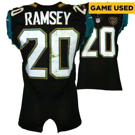 Fanatics Authentic Jacksonville Jaguars Game-Used #12 Salute To Service Football vs. Houston ...