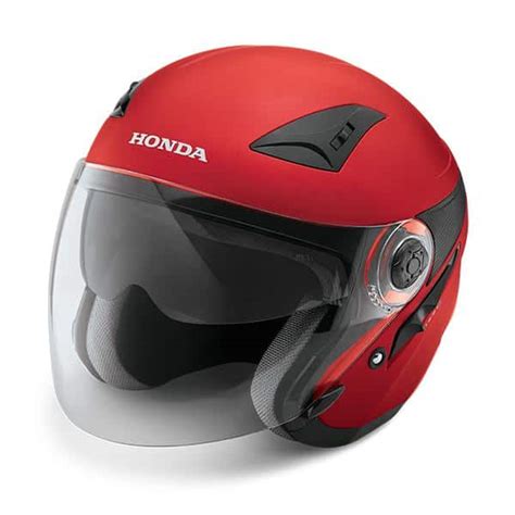 Honda Luxury Helmet Red | Helm Resmi Honda PCX