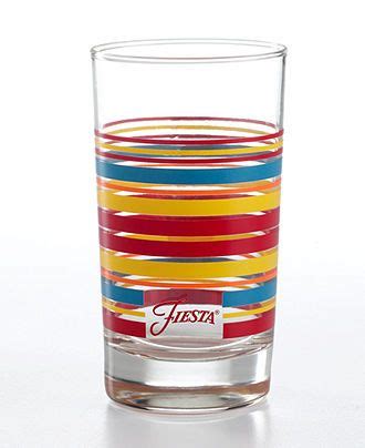 Fiesta Set of 4 Classic Stripe Juice Glasses & Reviews - Glassware & Drinkware - Dining - Macy's ...
