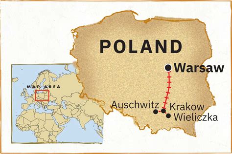 Krakow Poland Map Europe – Topographic Map of Usa with States