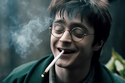 Harry Potter but everyone smokes weed and get high : r/midjourney