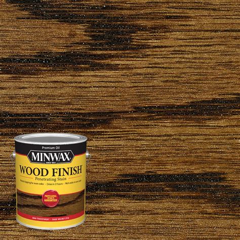 Minwax Wood Finish Satin Dark Walnut Oil-based Interior Stain (Actual ...