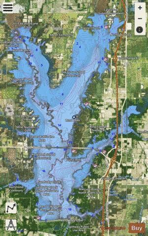 Rend Lake Fishing Map | Nautical Charts App