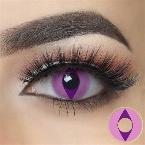 Violet Cat Eye Halloween Contacts