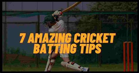 7 Amazing Cricket Batting Tips: Which Professional player follows – Leadcricket