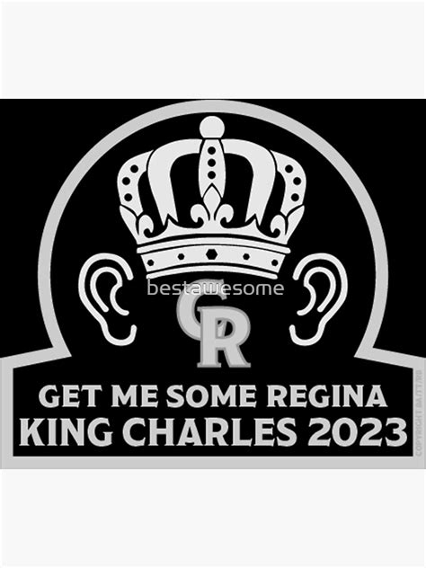 "Charles Regina - British Coronation Souvenirs 2023" Poster for Sale by bestawesome | Redbubble