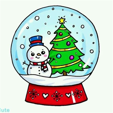 #zeichnungen | Kawaii christmas, Christmas drawing, Cute drawings