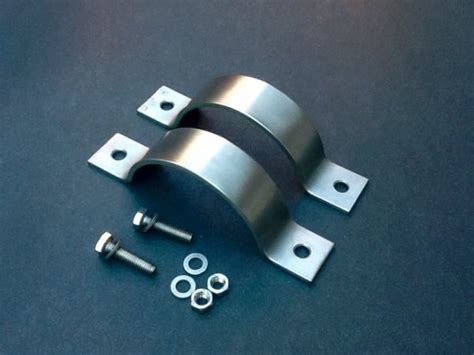 Pipe Bracket 36mm Diameter Stainless Steel 25mm Banding PB374