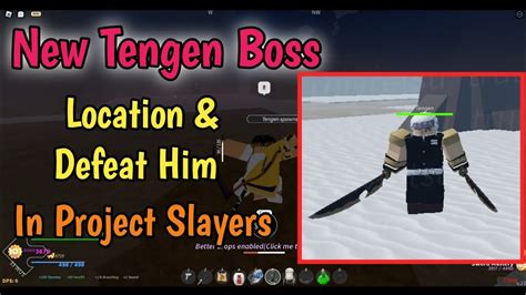 Tengen Boss Location In Project Slayers & How To Defeat Him (2023 ...