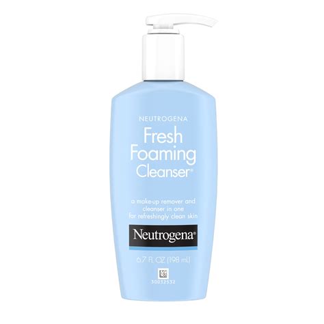 Neutrogena Fresh Foaming Daily Face Wash & Makeup Remover, 6.7 fl. oz ...