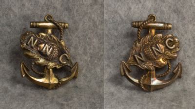 SOLD Archive Area-- WWII NNC Navy Nurse Corps Officer Insignia Pair