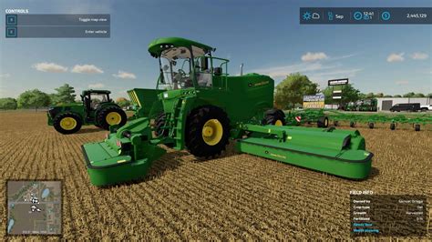 John Deere Big M 450 Mower with PTO v1.1 FS22 - Farming Simulator 22 Mod | FS22 mod