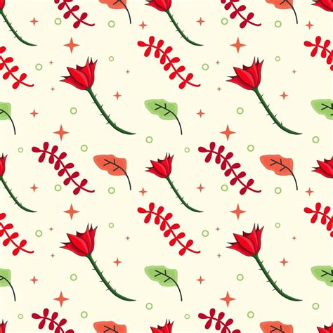 seamless pattern rose background vector 7995759 Vector Art at Vecteezy