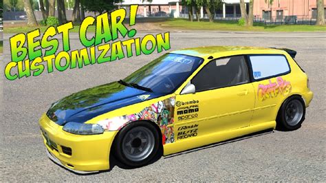 HONDA CIVIC EG6 SIR 2 - BEST CAR CUSTOMIZATION IN ANY GAME - ASSETTO CORSA - SIM RACING - YouTube