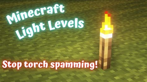 Minecraft Light Levels - YouTube