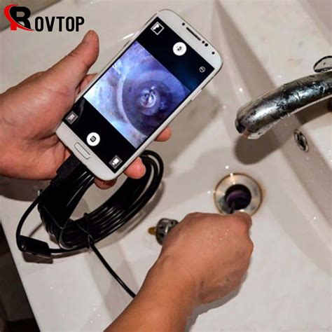 Endoscope USB Android Endoscope Camera Waterproof Inspection Borescope ...