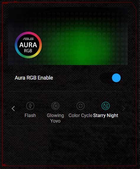 How do I change the AURA RGB lights on my ASUS ROG router?