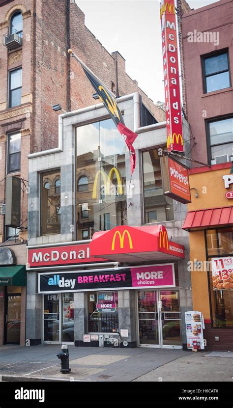 A McDonald's restaurant in Downtown Brooklyn in New York on Sunday, October 23, 2016. (© Richard ...