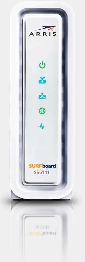 ARRIS SURFboard SB6141 Cable Modem – ApprovedModemList.com