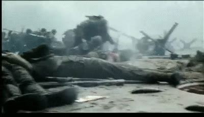 Saving Private Ryan - Omaha Beach Scene on Make a GIF