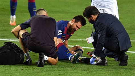 Lionel Messi leg injury: Barcelona unconcerned after Napoli game ...