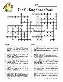 Six Kingdoms Worksheet Answers Coloring Pages