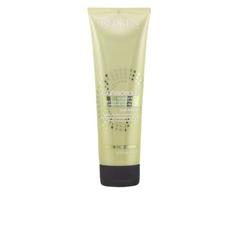 Redken Curvaceous Curl Refiner Cream | For Curly Hair | Curl Defining Primer That Helps Control ...