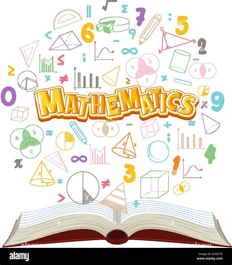 Doodle math formula with Mathematics font illustration Stock Vector ...