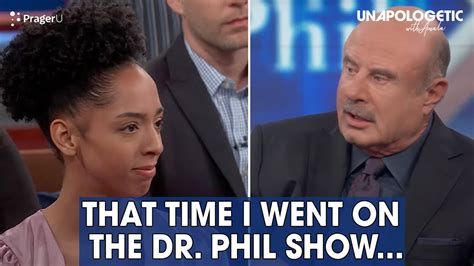 That Time I Went On The Dr. Phil Show… - Unapologetic LIVE - YouTube