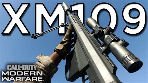 Barrett XM109 on Modern Warfare PS5 Gameplay - YouTube