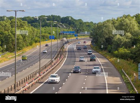 Busy motorway traffic on m5 hi-res stock photography and images - Alamy