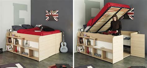 Clever Bed Designs With Integrated Storage For Max Efficiency