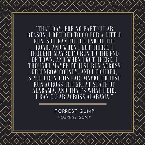 a quote from forrest gump about the forest gump