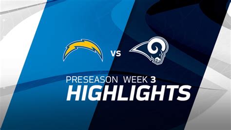 Chargers vs. Rams Highlights