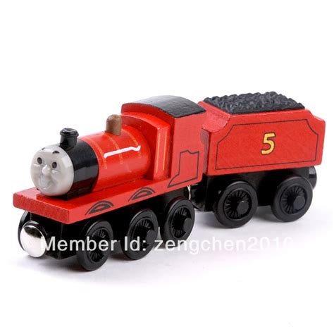 2 Pcs/Lot Thomas Wooden Magnetic Circus Donald DOUGLAS Lady Skarloey James Gordon Train Track ...