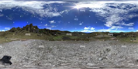 360° view of Cumbe Mayo Peru / 01.2012 - Alamy