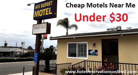 Cheap Motels Near Me Under $30 for Tonight In 2024