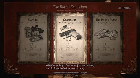 The Duke has some interesting lines... : r/ResidentEvilVillage