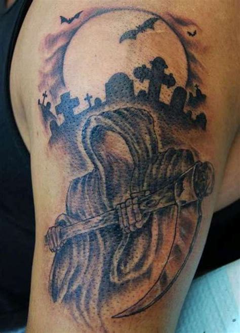 Graveyard Tattoos Designs, Ideas and Meaning - Tattoos For You