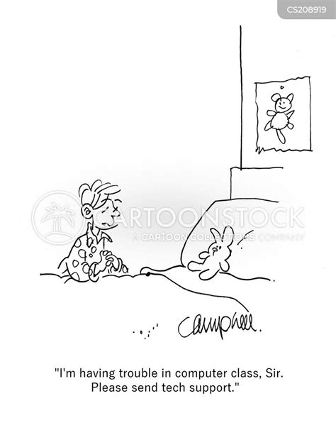 Computer Class Cartoons and Comics - funny pictures from CartoonStock