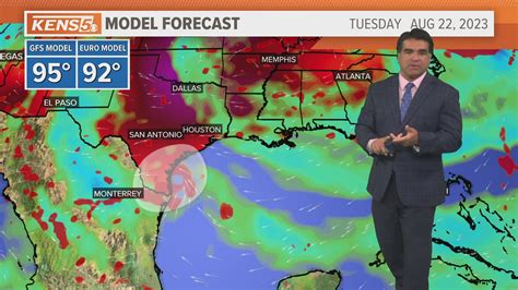 Disturbance in the Gulf could hit the Texas coast as a Tropical Storm ...