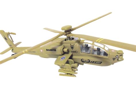 Black Hawk Helicopter Tan Military Attack Helicopter Cast Metal Toy ...