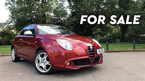 ALFA ROMEO MITO IN DARK RED WITH TAN LEATHER INTERIOR FOR SALE - YouTube