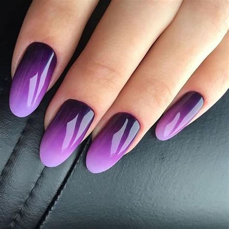 7 Best Fall Art Nails Ideas You Must Try | Purple nail art designs, Purple ombre nails, Ombre ...